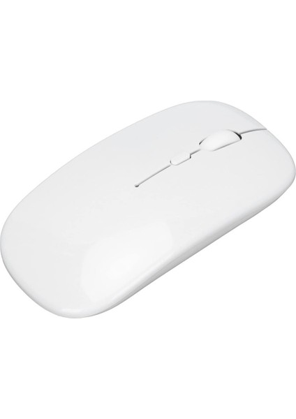 Samsung Galaxy Tab A8 Lte X207 10.5" Uyumlu Kablosuz Bluetooth Pilli Optik Mouse - Beyaz