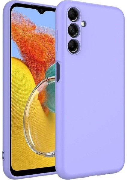 Samsung Galaxy M14 Uyumlu Kılıf Mara Lansman Kapak, Lila