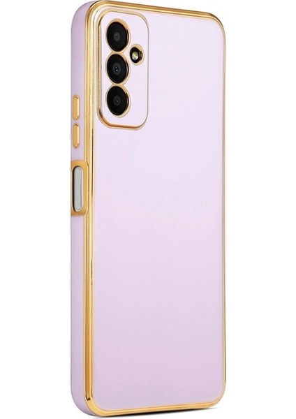 Samsung Galaxy M23 Uyumlu Kılıf Bark Kapak, Lila