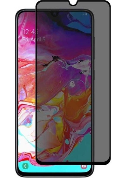 Samsung Galaxy M30S Uyumlu Davin 5d Privacy Cam Ekran Koruyucu