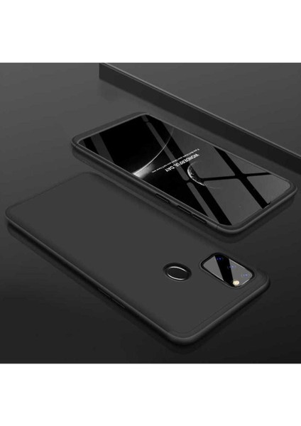Samsung Galaxy M21 Uyumlu Kılıf Ays Kapak, Siyah