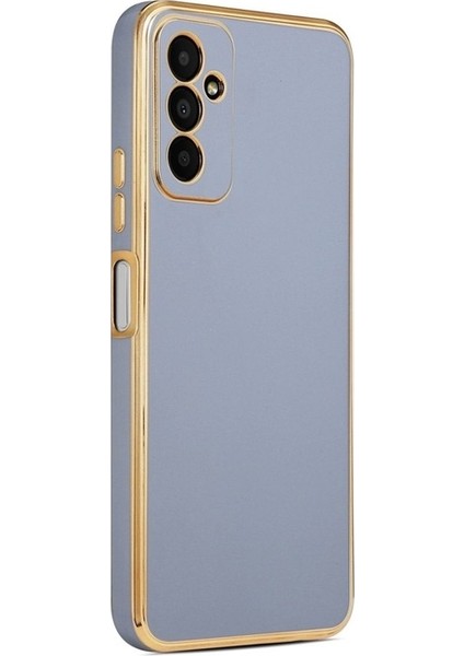 Samsung Galaxy M23 Uyumlu Kılıf Bark Kapak, Mavi