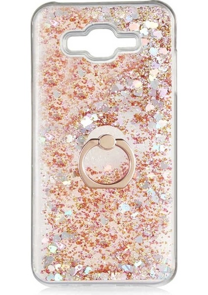 Samsung Galaxy J7 Uyumlu Kılıf Milce Kapak, Gold