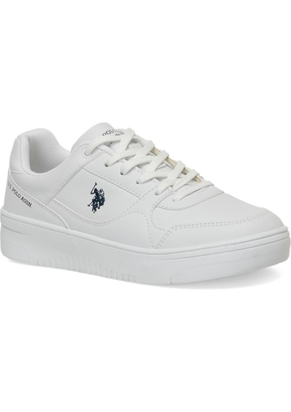 U.S. Polo Assn. Lee Wmn 4Pr Beyaz Kadın Sneaker