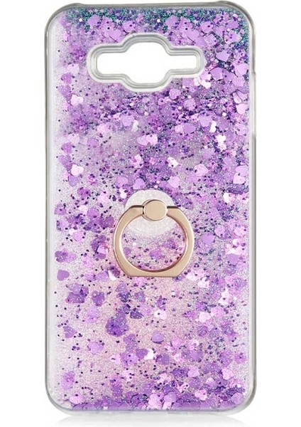 Samsung Galaxy J7 Uyumlu Kılıf Milce Kapak, Mor