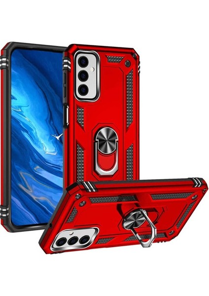 Samsung Galaxy M23 Uyumlu Kılıf Vega Kapak, Kırmızı