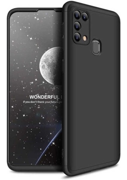 Samsung Galaxy M31 Uyumlu Kılıf Ays Kapak, Siyah