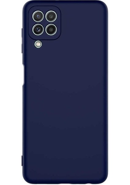 Samsung Galaxy M22 Uyumlu Kılıf Mara Lansman Kapak, Lacivert