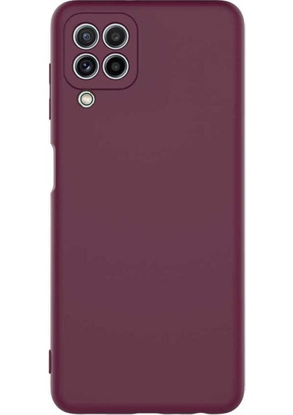 Samsung Galaxy M22 Uyumlu Kılıf Mara Lansman Kapak, Koyu Mor