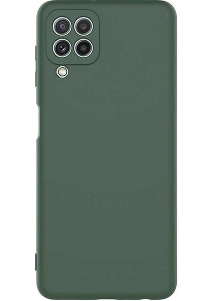 Samsung Galaxy M22 Uyumlu Kılıf Mara Lansman Kapak, Koyu Yeşil