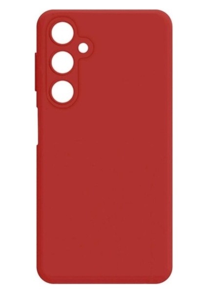 Samsung Galaxy M34 5g Uyumlu Kılıf Biye Silikon, Kırmızı