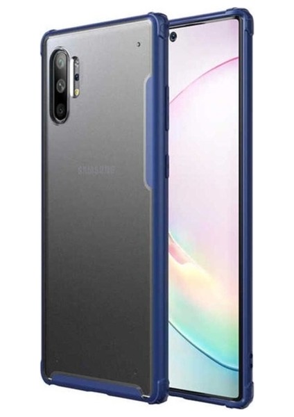 Samsung Galaxy Note 10 Plus Uyumlu Kılıf Volks Kapak, Lacivert