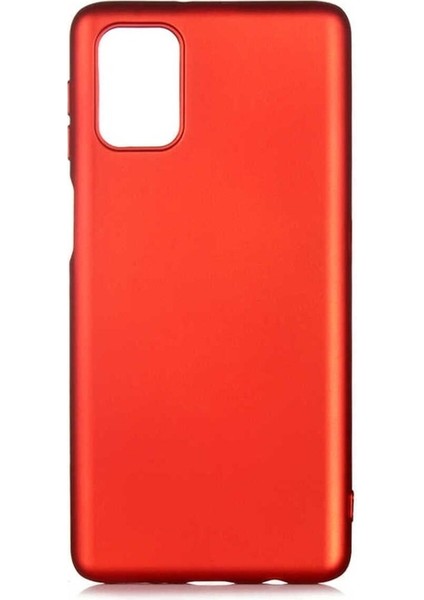 Samsung Galaxy M31S Uyumlu Kılıf Premier Silikon Kapak, Kırmızı