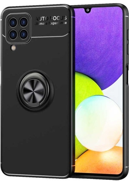 Samsung Galaxy M32 Uyumlu Kılıf Ravel Silikon Kapak, Siyah
