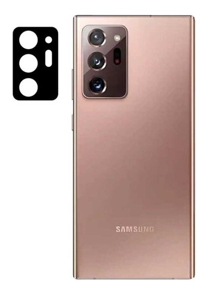 Samsung Galaxy Note 20 Ultra Uyumlu 3D Kamera Camı
