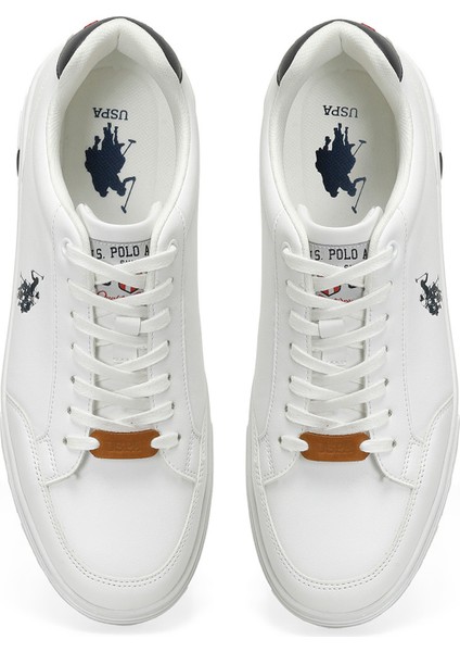 U.S. Polo Assn. Norm 4Pr Beyaz Erkek Sneaker