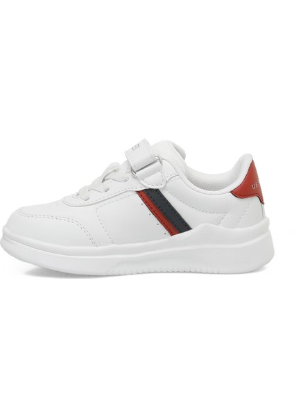 U.S. Polo Assn. Berkeley Jr 4Pr Beyaz Erkek Çocuk Sneaker