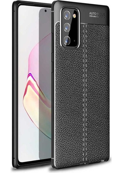 Samsung Galaxy Note 20 Uyumlu Kılıf Niss Silikon Kapak, Siyah