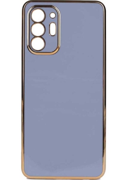 Samsung Galaxy Note 20 Ultra Uyumlu Kılıf Bark Kapak, Açık Mavi