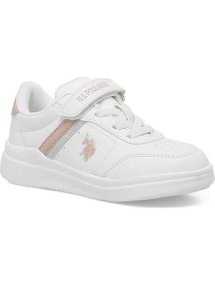 U.S. Polo Assn. Berkeley Jr 4Pr Beyaz Kız Çocuk Sneaker