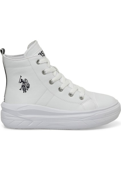 Clementıne Pu Jr 4Pr Beyaz Kız Çocuk High Sneaker