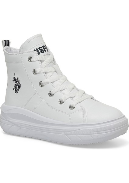 Clementıne Pu Jr 4Pr Beyaz Kız Çocuk High Sneaker