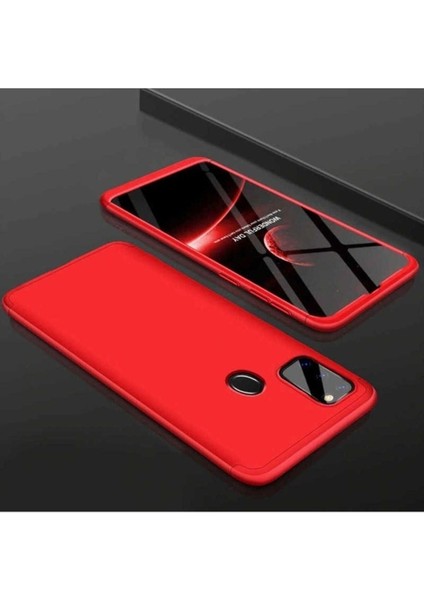 Samsung Galaxy M30S Uyumlu Kılıf Ays Kapak, Kırmızı