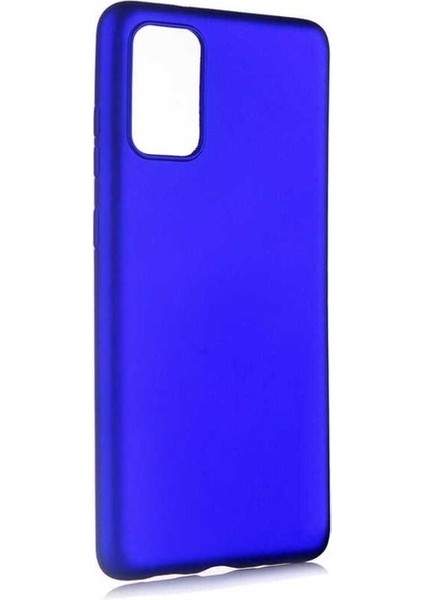 Samsung Galaxy S20 Plus Uyumlu Kılıf Premier Silikon Kapak, Saks Mavi