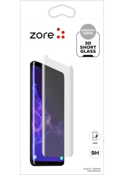 Samsung Galaxy Note 9 Uyumlu 3D Short Glass Ekran Koruyucu