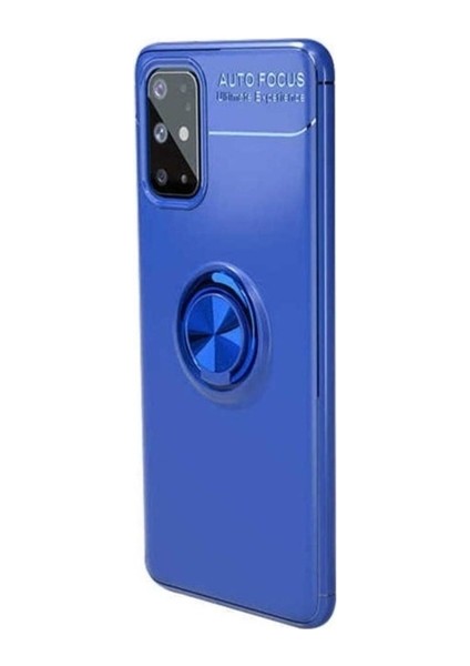 Samsung Galaxy S20 Plus Uyumlu Kılıf Ravel Silikon Kapak, Mavi