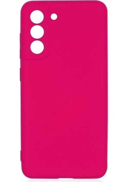 Samsung Galaxy S21 Fe Uyumlu Kılıf Mara Lansman Kapak, Koyu Pembe