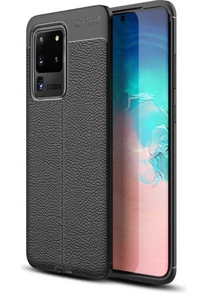 Samsung Galaxy S20 Ultra Uyumlu Kılıf Niss Silikon Kapak, Siyah