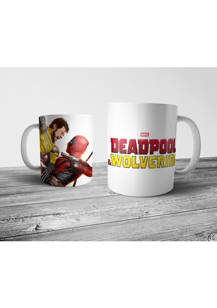 Deadpool & Wolverine Marvel Kupa Bardak Model 1