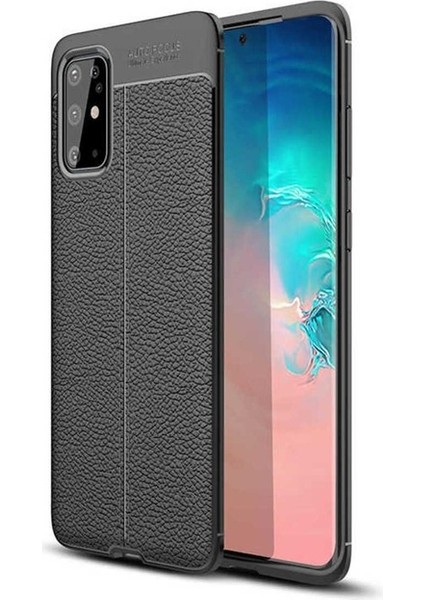 Samsung Galaxy S20 Plus Uyumlu Kılıf Niss Silikon Kapak, Siyah