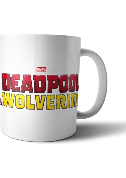 Deadpool & Wolverine Marvel Kupa Bardak Model 2