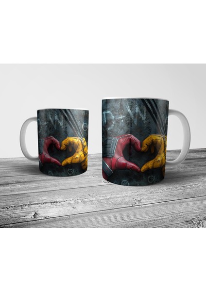 Deadpool & Wolverine Marvel Kupa Bardak Model 8 fiyatları