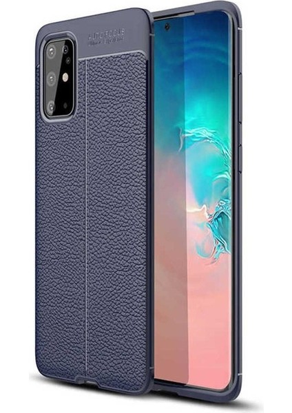 Samsung Galaxy S20 Plus Uyumlu Kılıf Niss Silikon Kapak, Lacivert