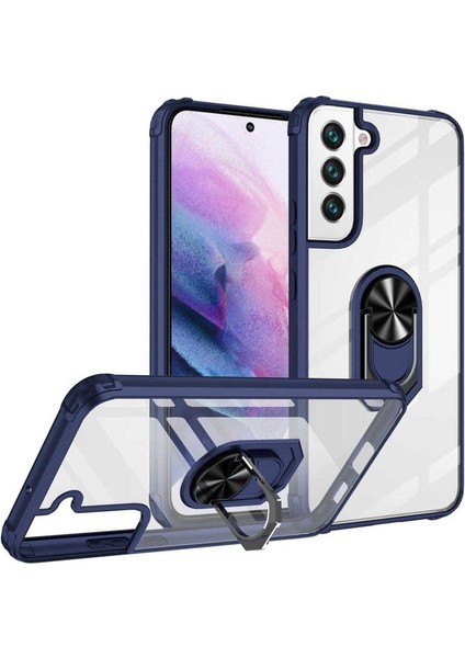 Samsung Galaxy S22 Plus Uyumlu Kılıf Mola Kapak, Lacivert