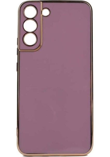 Samsung Galaxy S22 Plus Uyumlu Kılıf Bark Kapak, Mor