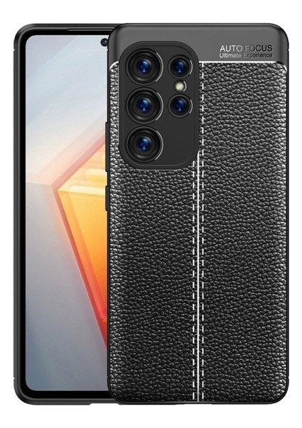 Samsung Galaxy S23 Ultra Uyumlu Kılıf Niss Silikon Kapak, Siyah