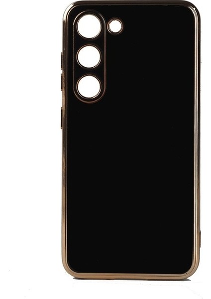 Samsung Galaxy S23 Plus Uyumlu Kılıf Bark Kapak, Siyah