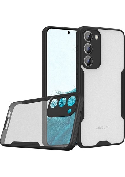 Samsung Galaxy S23 Plus Uyumlu Kılıf Parfe Kapak, Siyah