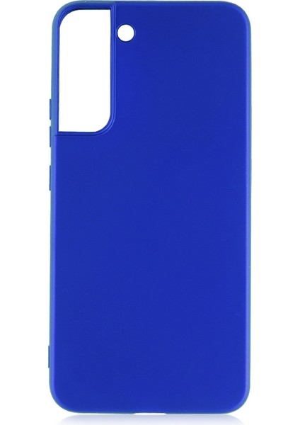 Samsung Galaxy S22 Plus Uyumlu Kılıf Premier Silikon Kapak, Saks Mavi