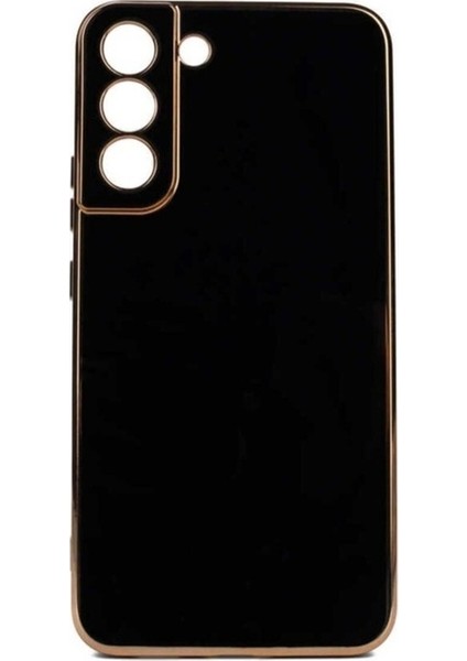 Samsung Galaxy S22 Plus Uyumlu Kılıf Bark Kapak, Siyah
