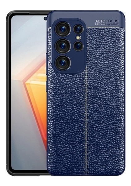 Samsung Galaxy S23 Ultra Uyumlu Kılıf Niss Silikon Kapak, Lacivert