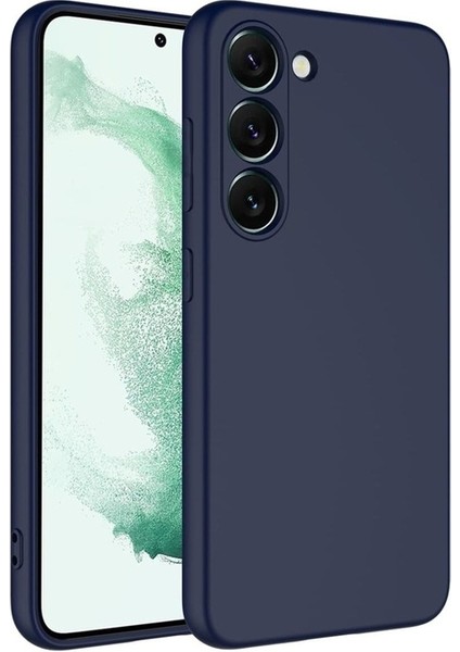 Samsung Galaxy S23 Plus Uyumlu Kılıf Mara Lansman Kapak, Lacivert