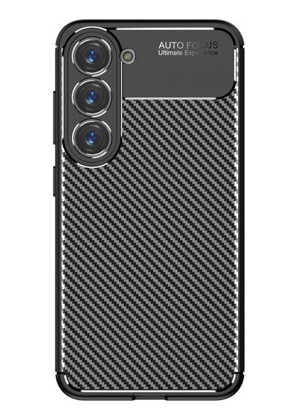 Samsung Galaxy S23 Uyumlu Kılıf Negro Silikon Kapak, Siyah