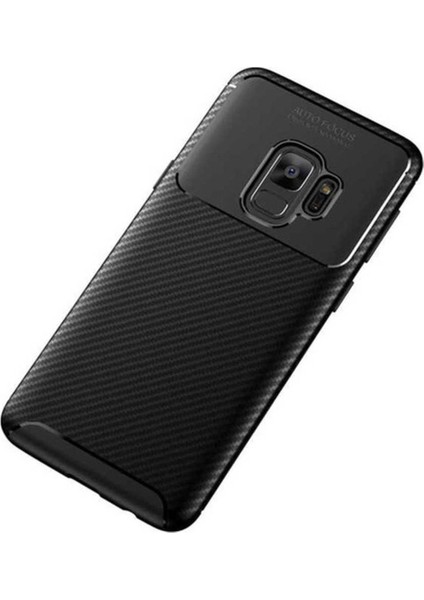 Samsung Galaxy S9 Uyumlu Kılıf Negro Silikon Kapak, Siyah