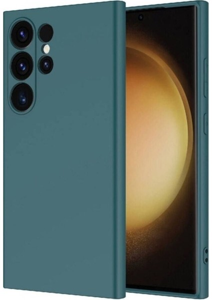 Samsung Galaxy S24 Ultra Uyumlu Kılıf Mara Lansman Kapak, Koyu Yeşil