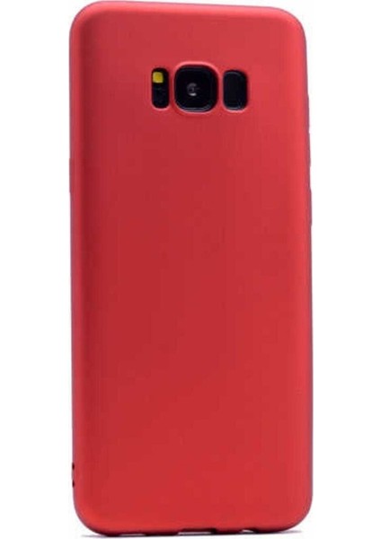 Samsung Galaxy S8 Uyumlu Kılıf Premier Silikon Kapak, Kırmızı